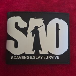 Sword Art Online SAO anime Manga Leather Wallet